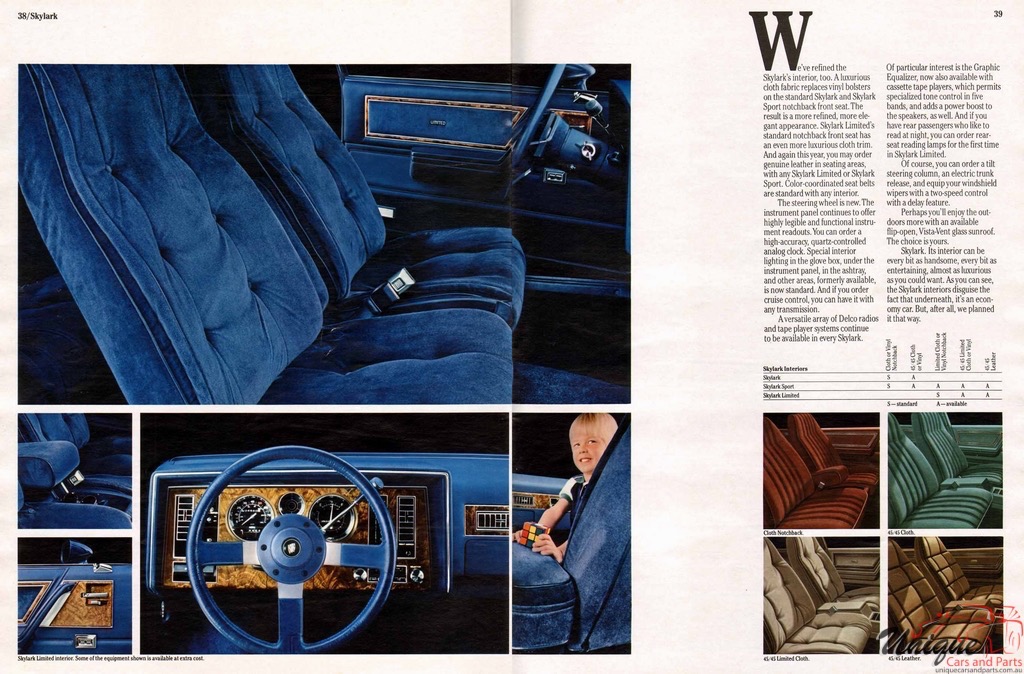 1982 Buick Prestige Full-Line All Models Brochure Page 30